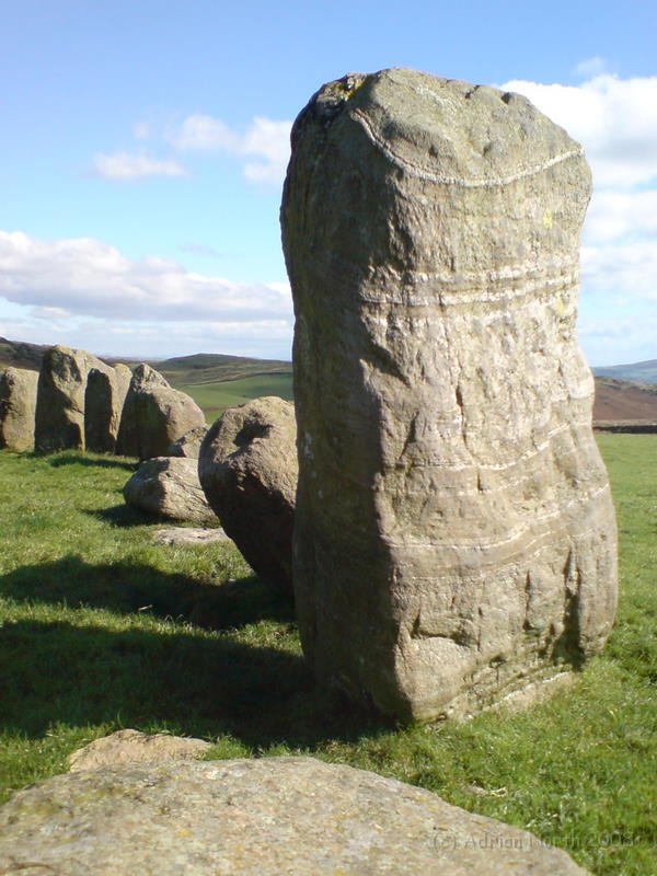 DSC00066.JPG - Close up of a stone at Swinside