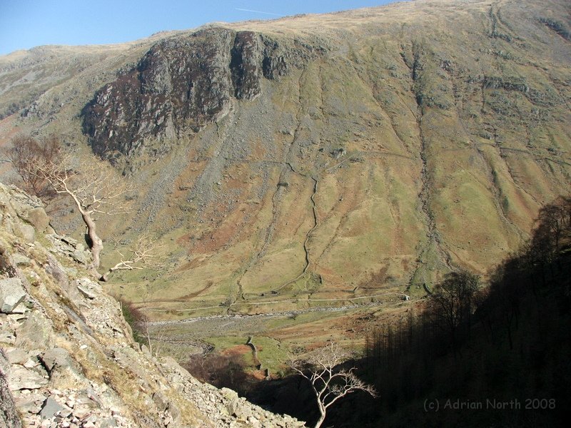 DSCF4684.JPG - Looking down on Seathwaite